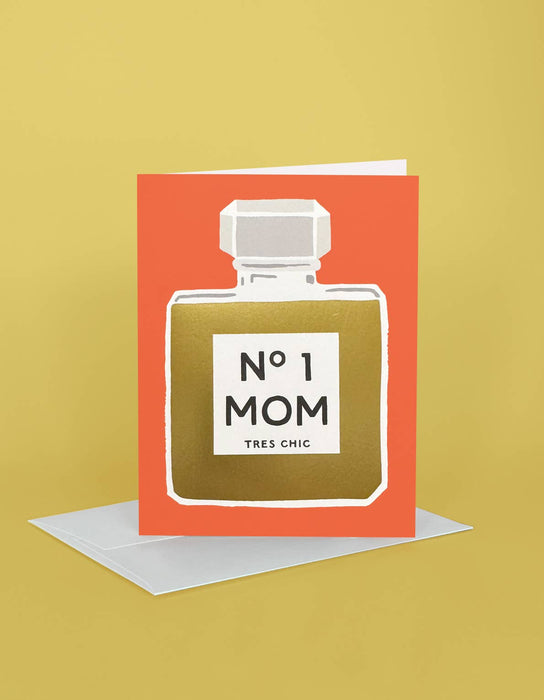 No. 1 Mom Greeting Card