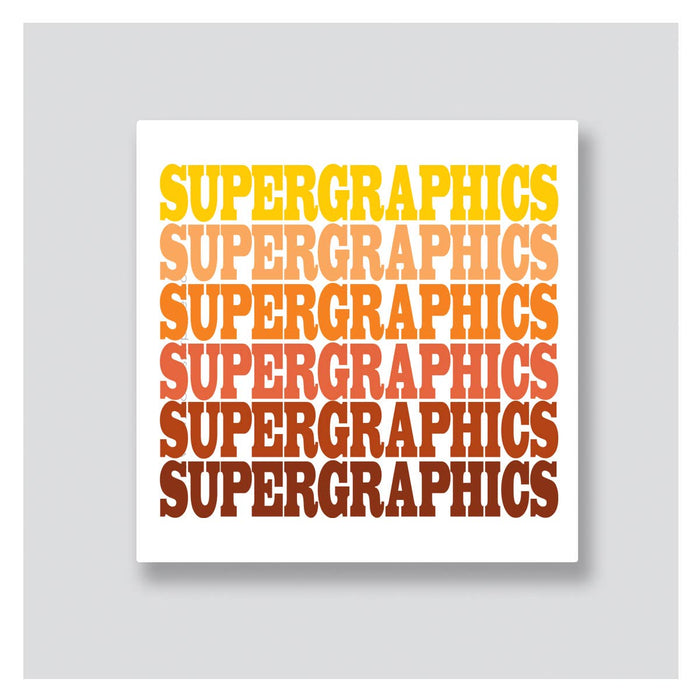 Personalized City Coaster - Supergraphics repeat name drop: Vista (14)