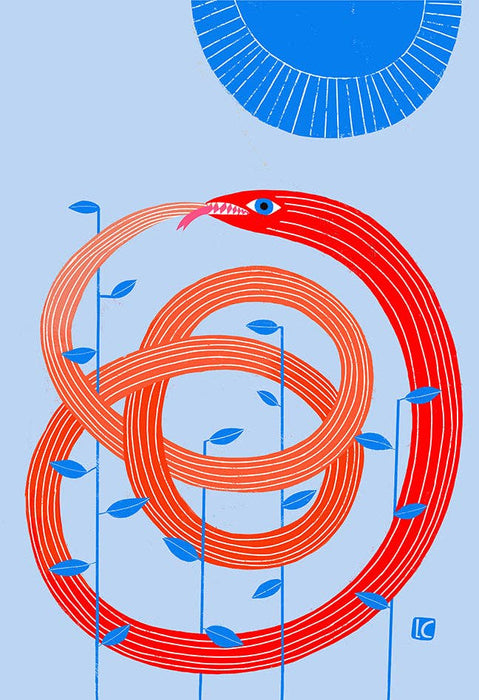 Ouroboros - Art Print: 11" x 14"