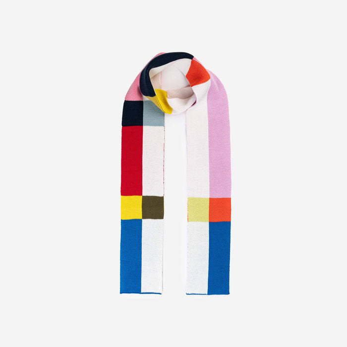 Chroma Skinny Scarf: White
