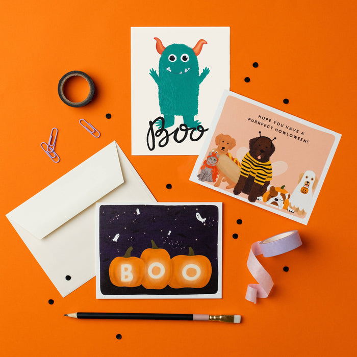 Little Monster Card