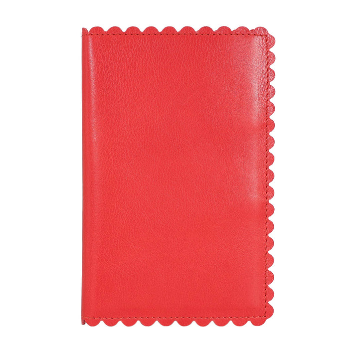 Lyla Handcrafted Leather Passport Case: Mint