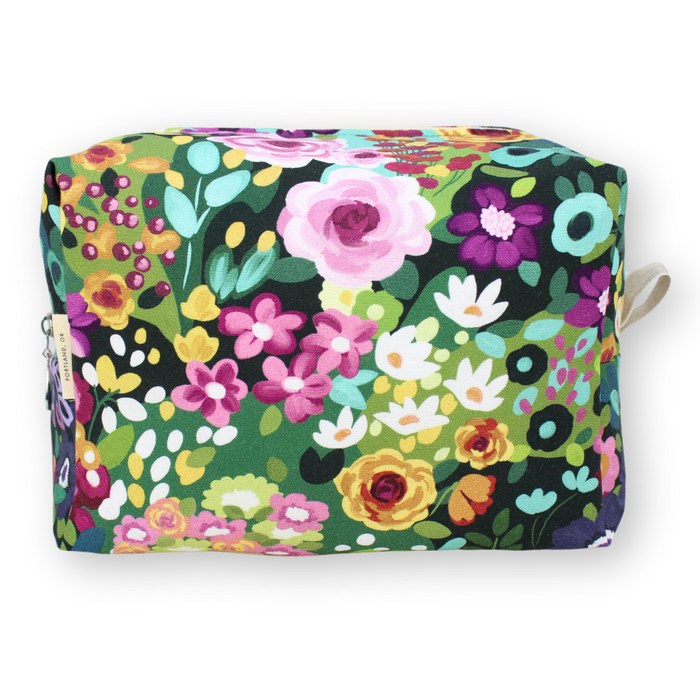 The Large Dopp Kit: Navy Floral / Large