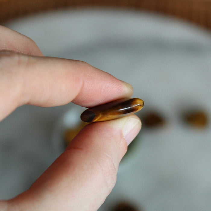 Tiger's Eye 20mm Heart (Crystals & Stones)