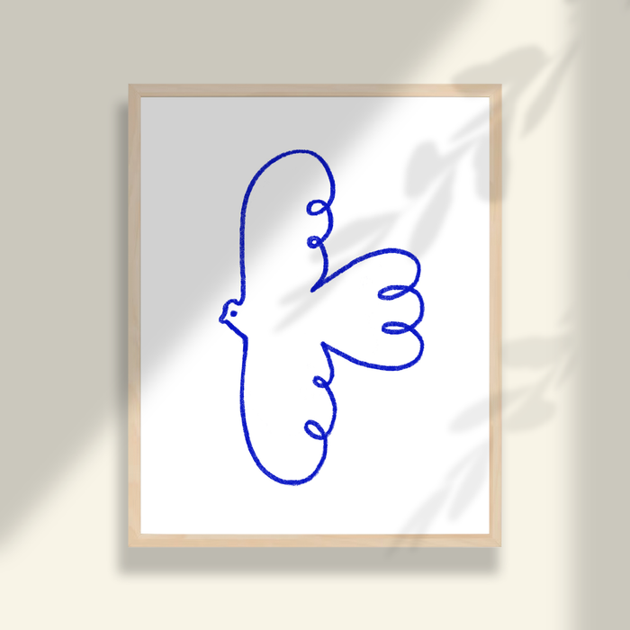 Dove II Art Print