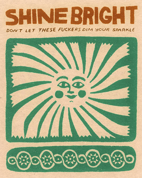 Art Print - Shine Bright: 11X14"