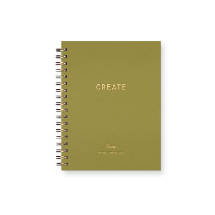 Signature Dot Grid Journal: Pollen Cover | Gold Foil