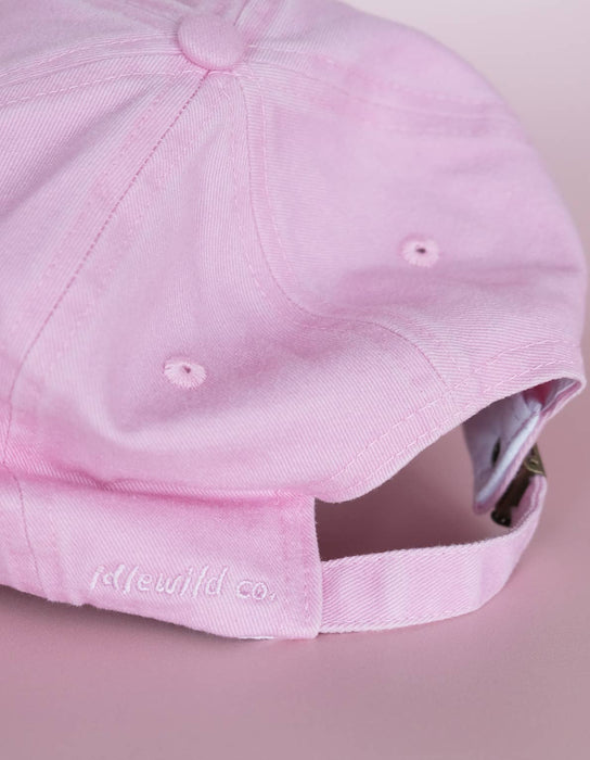 Embroidered Hat | Aperol Spritz Cocktail, Pink Color