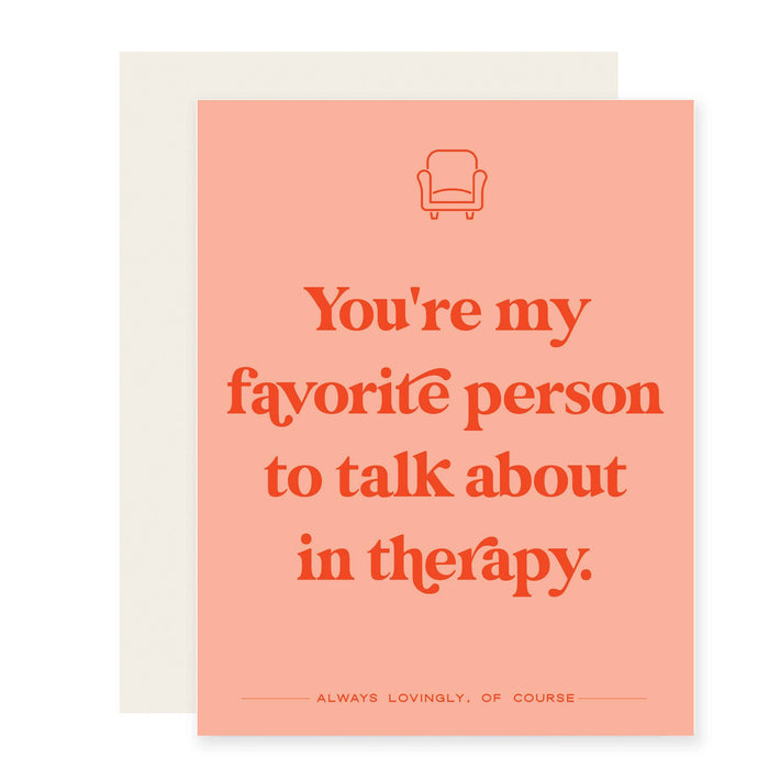 Talk About In Therapy