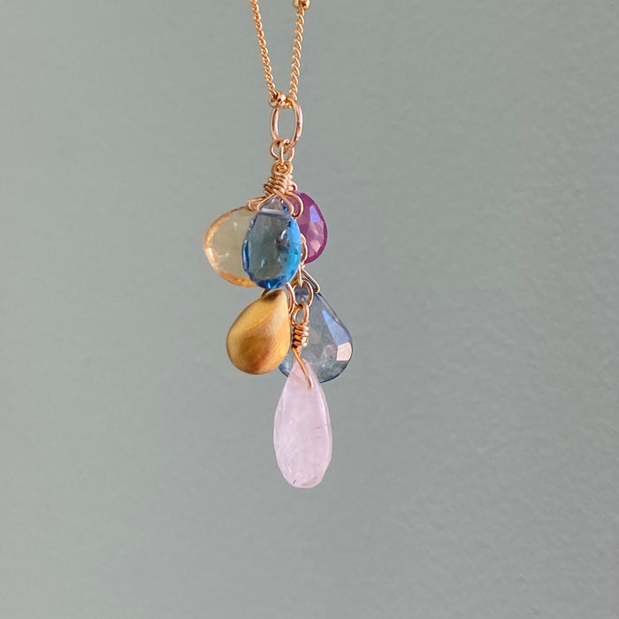 Summer Cluster Necklace