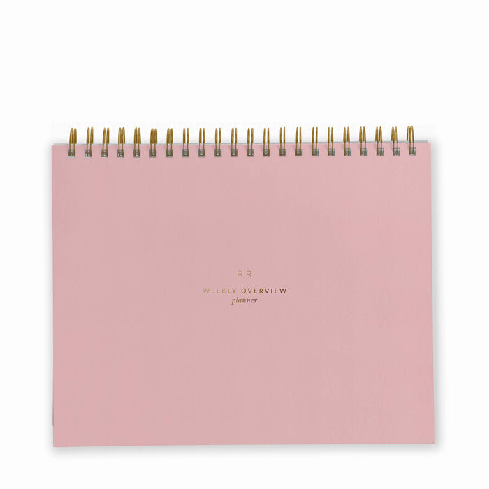 Weekly Overview Planner | 7 Colors: Lavender