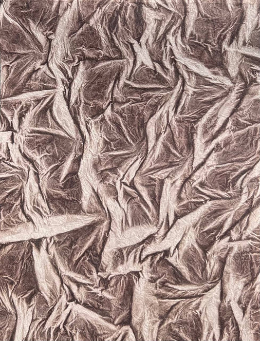 Crinkled Leather, chocolate