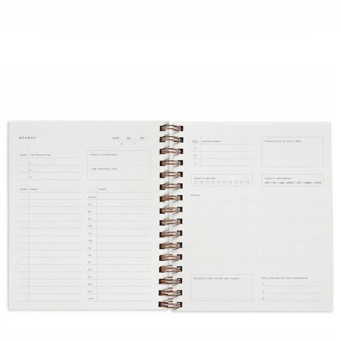 Quarterly Overview Planner | LTD Edition Colors // Undated: Clay