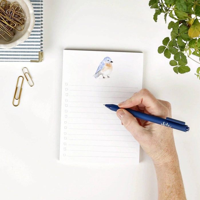 Everyday checklist notepad: Bluebird
