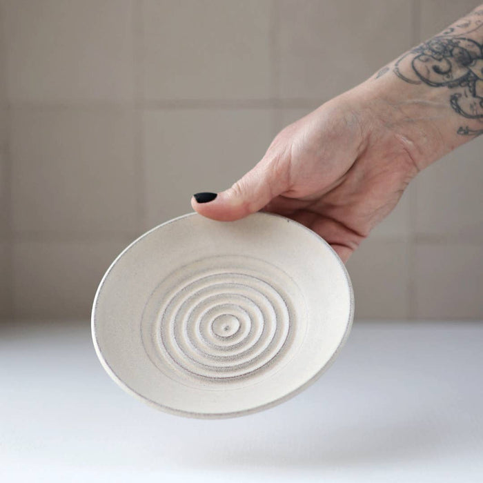 Garlic Grater Plate in 3 Color Options: White