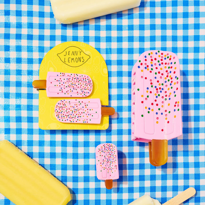 Mini Popsicle Hair Claw Clip