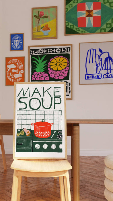 Art Print - Make Soup: 11X14"