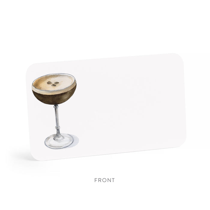 Espresso Martini Little Notes