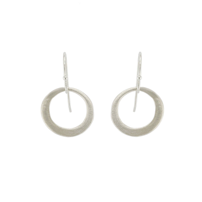 Small circles earrings: Vermeil