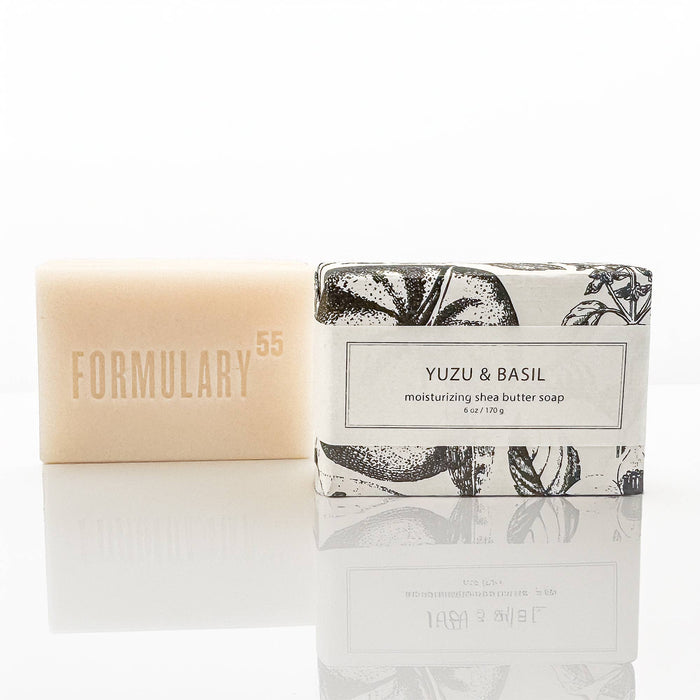 NEW Yuzu & Basil Shea Butter Soap - Bath Bar