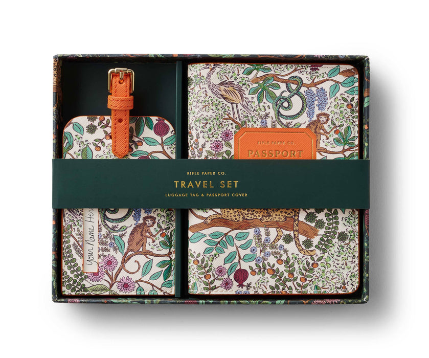 Safari Passport & Luggage Tag Set