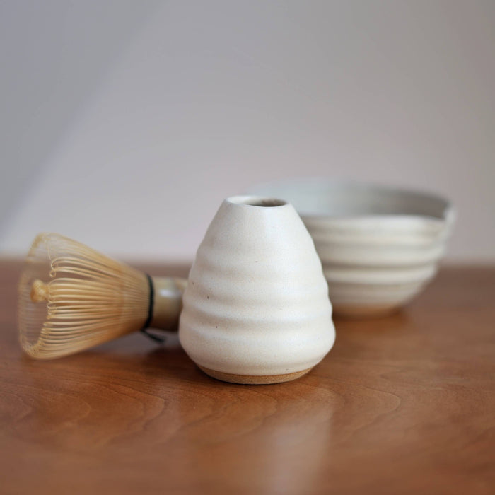 Matcha Whisk Holder in Cream