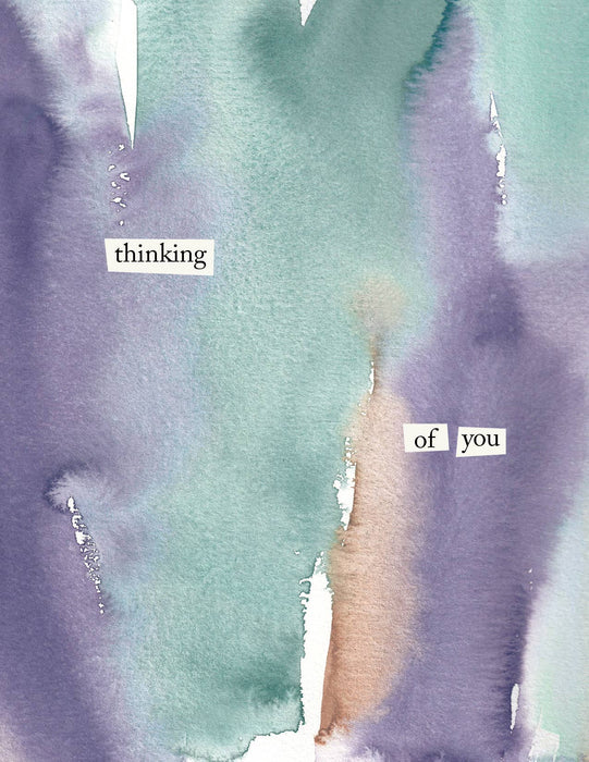 "Thinking of you" Greeting Card