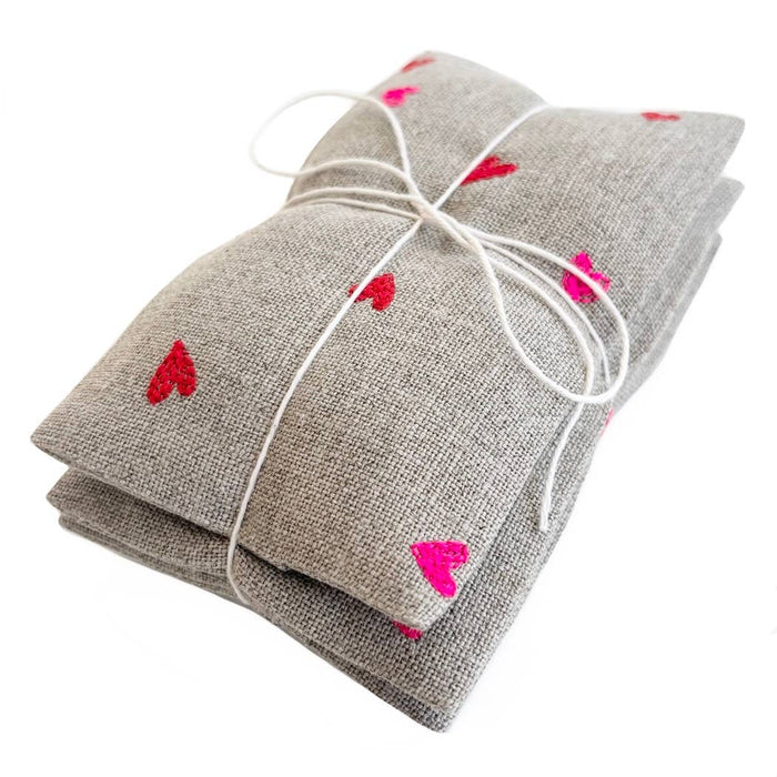 Micro Hearts Sachet Set 