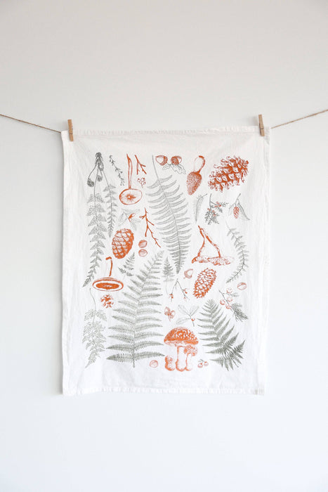Forest Floor Tea Towel