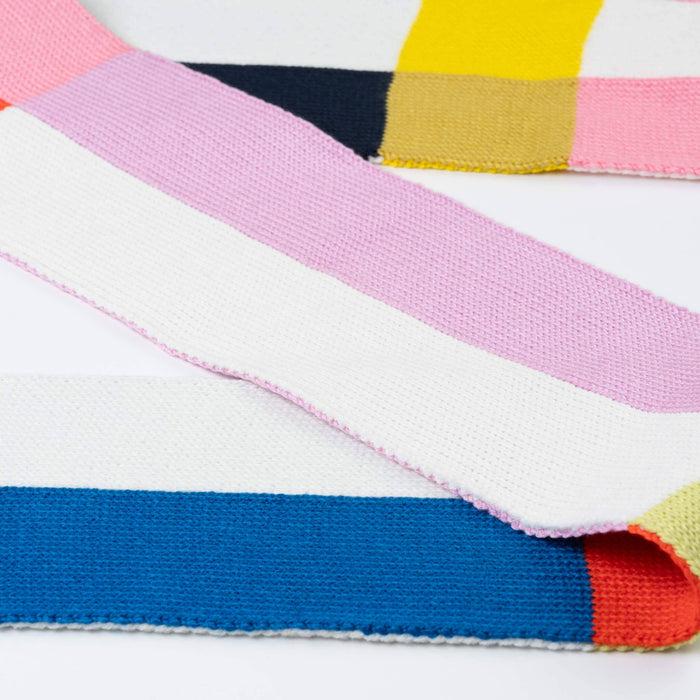 Chroma Skinny Scarf: White