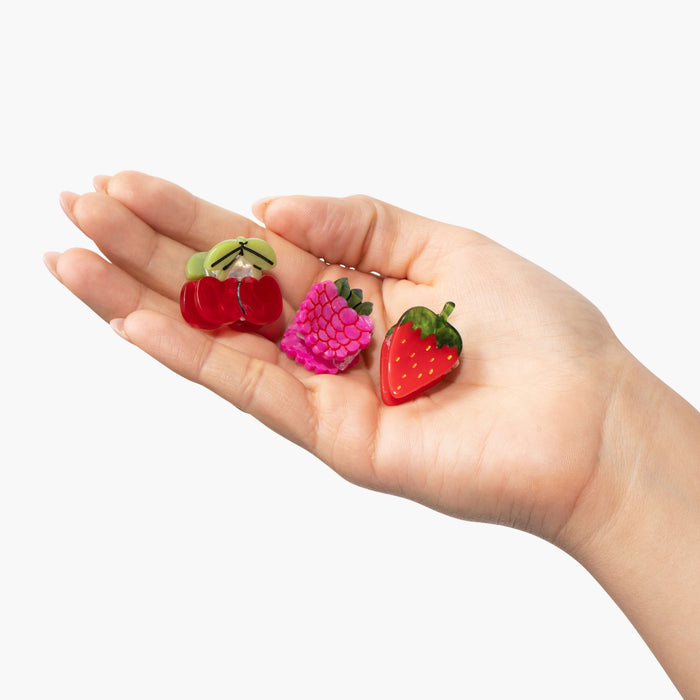 PREORDER: Micro Berry Basket Hair Claw Clip Set