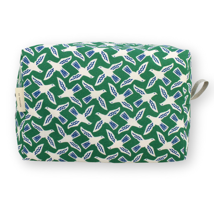 The Large Dopp Kit: Navy Floral / Large