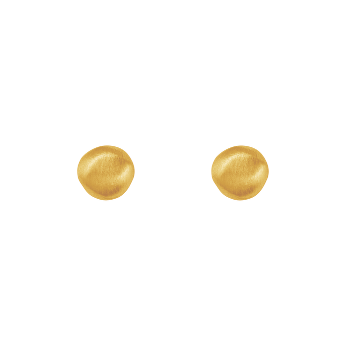 Tiny stud earrings: Gold