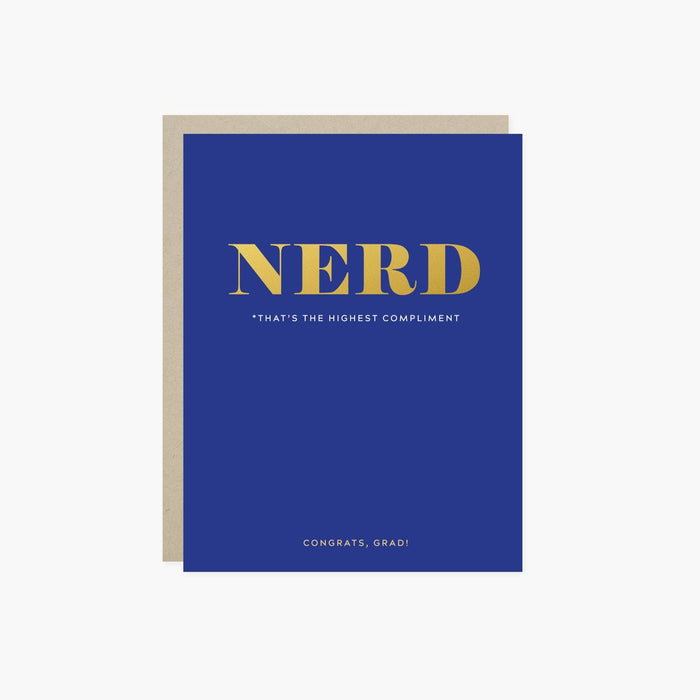 Nerd Graduation Card