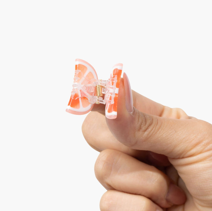 PREORDER: Micro Sunshine Citrus Hair Claw Clip Set