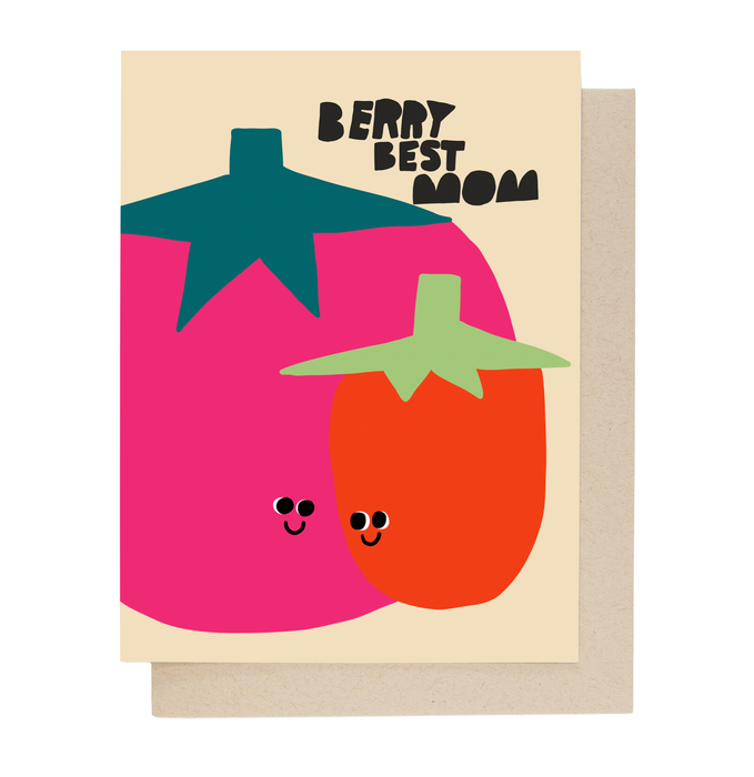 Berry Best Mom Card - Case Pack of 6 Cards