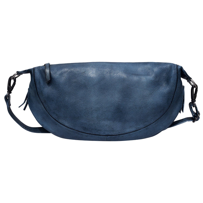 Callie Handcrafted Leather Sling/Crossbody Bags: Moss