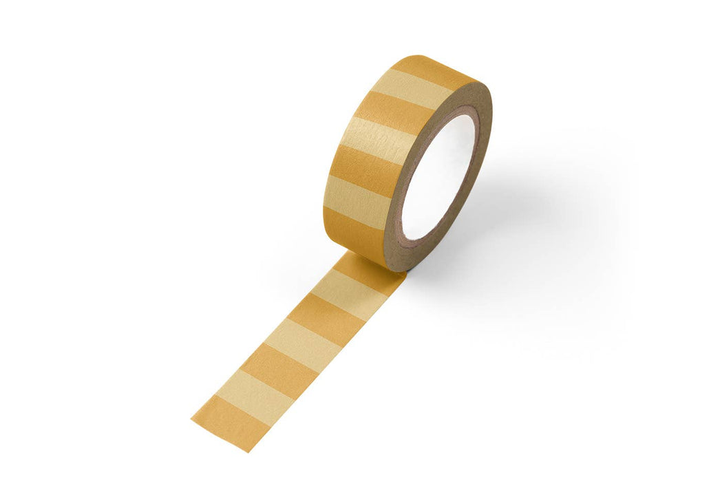 Yellow Striped Washi Tape