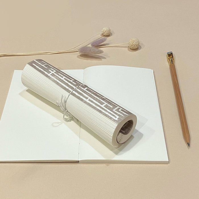 Roll-Up Jotter Hewn
