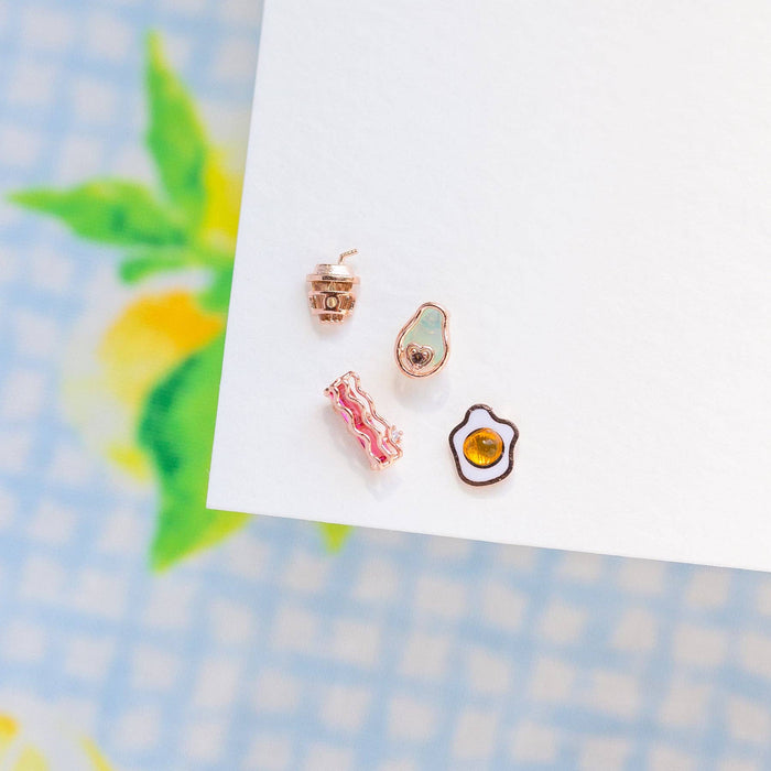 Thanks a Brunch Stud Set: Gold