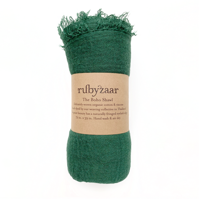 Boho Scarf, Spruce