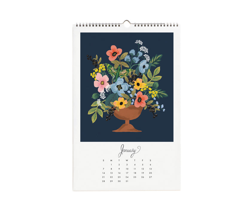 2024 Flower Studies Wall Calendar