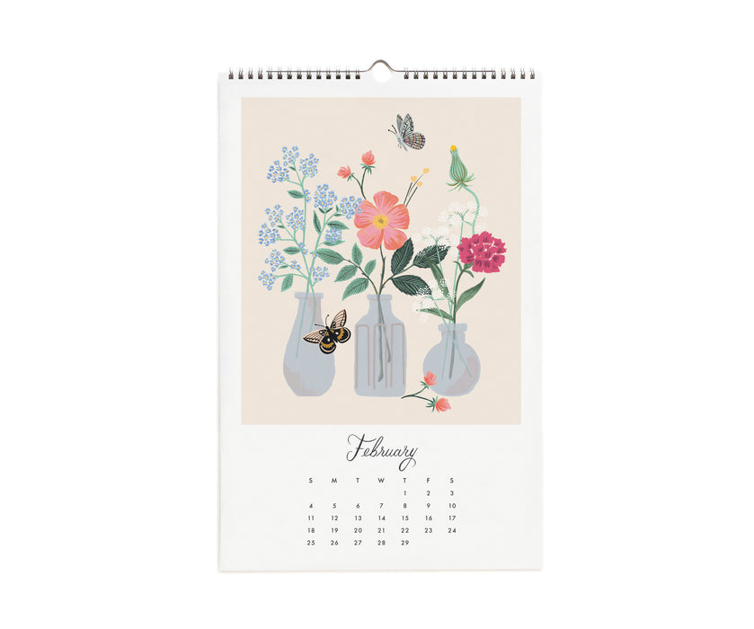 2024 Flower Studies Wall Calendar