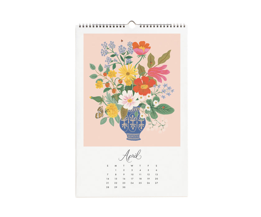 2024 Flower Studies Wall Calendar