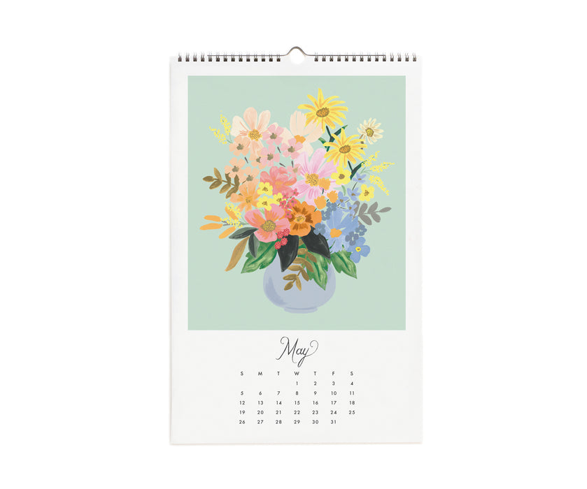 2024 Flower Studies Wall Calendar