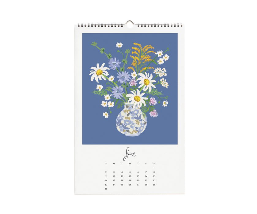 2024 Flower Studies Wall Calendar