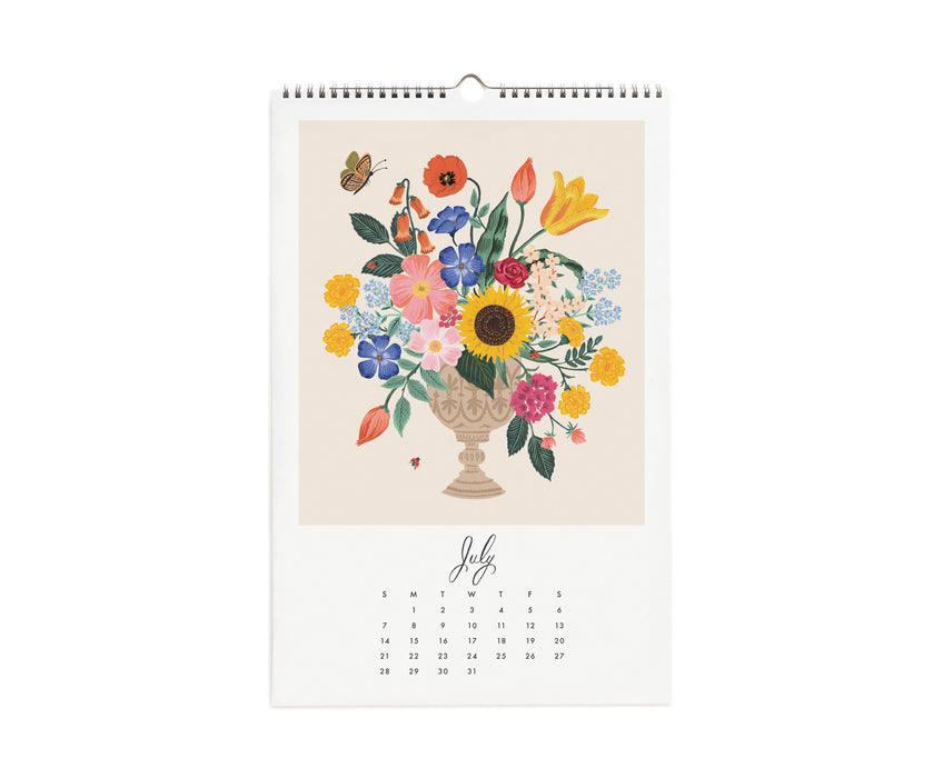 2024 Flower Studies Wall Calendar