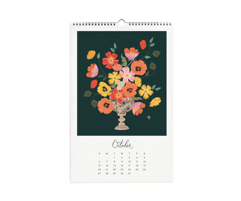 2024 Flower Studies Wall Calendar