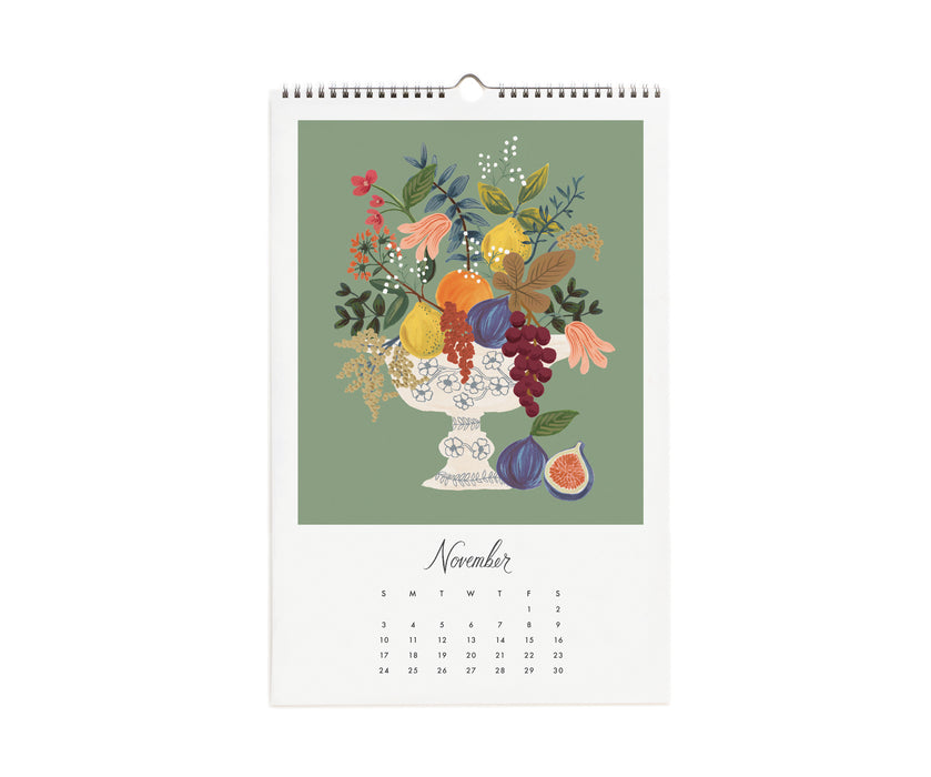 2024 Flower Studies Wall Calendar