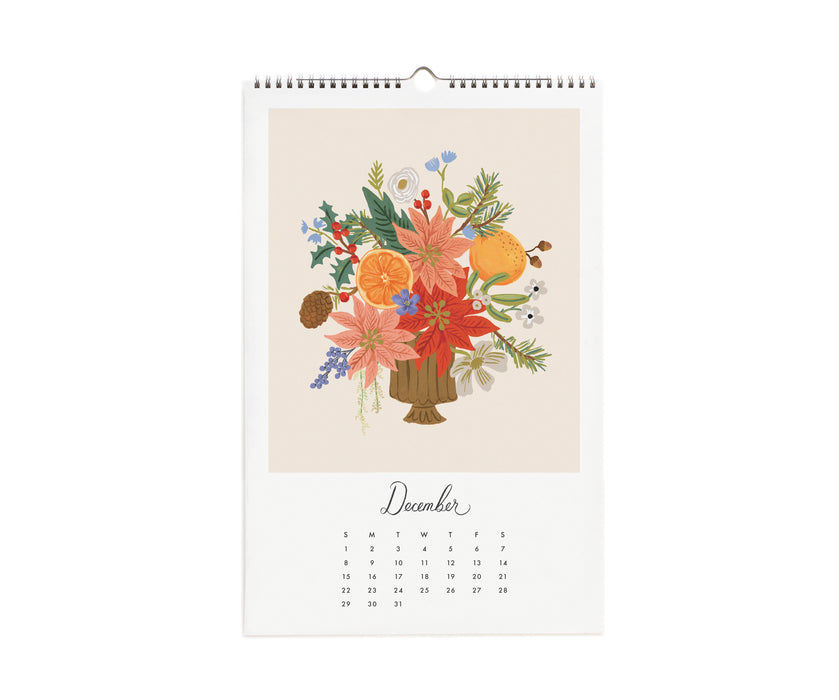 2024 Flower Studies Wall Calendar